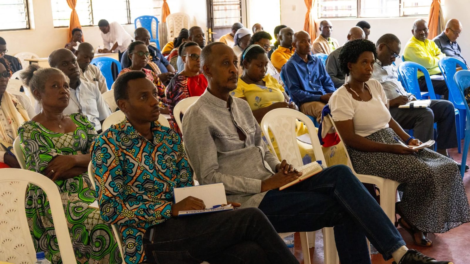 Abagize komisiyo y'umuryango bitabiriye inama ari benshi