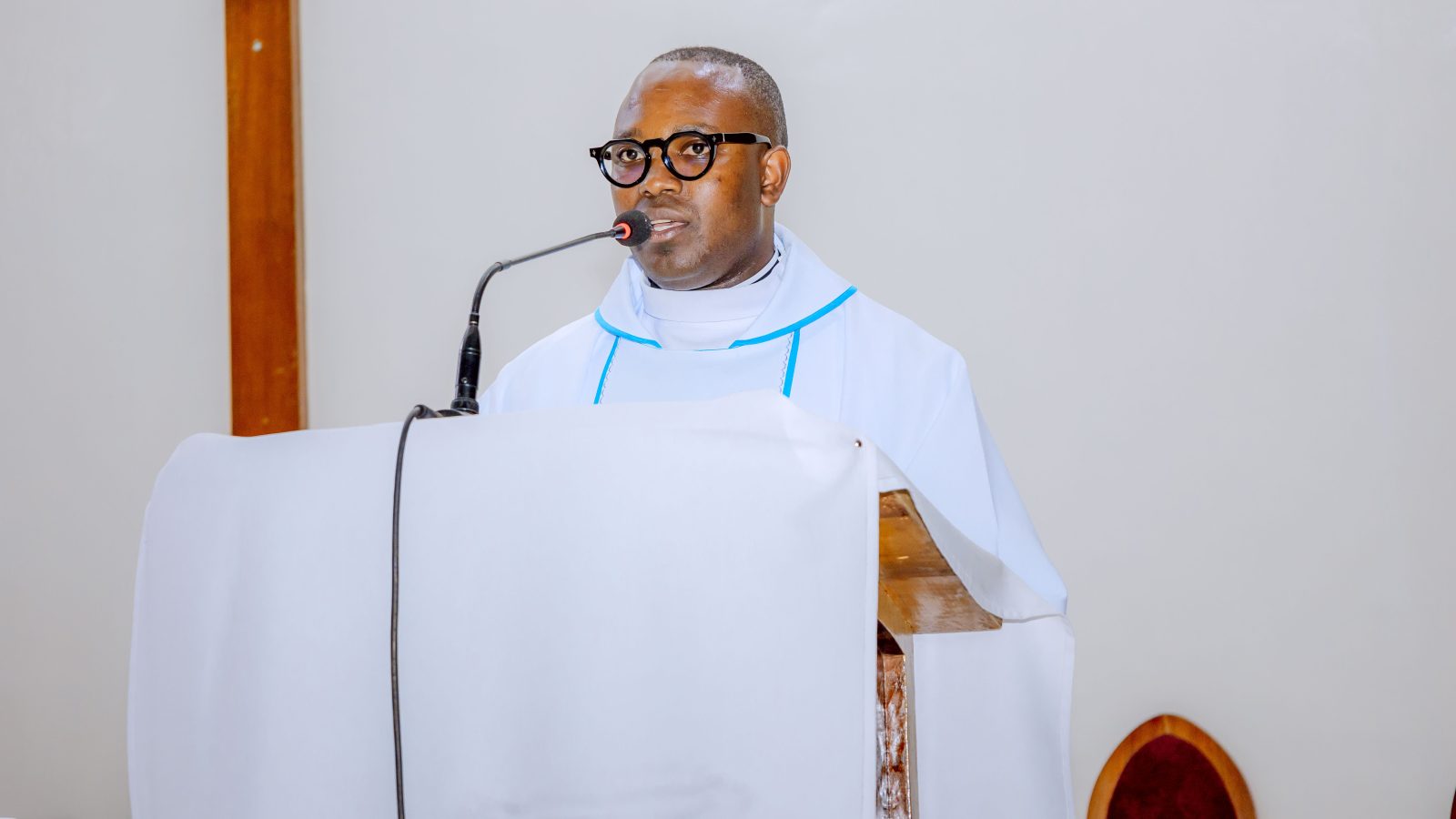 Padiri Gwiza Joseph ushinzwe Komisiyo y’urubyiruko muri Paruwasi ya Kicukiro