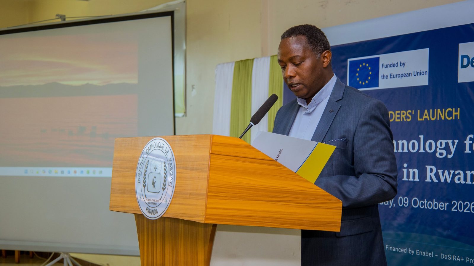 Padiri Prof. Fidèle DUSHIMIMANA, Umuyobozi wa ICK
