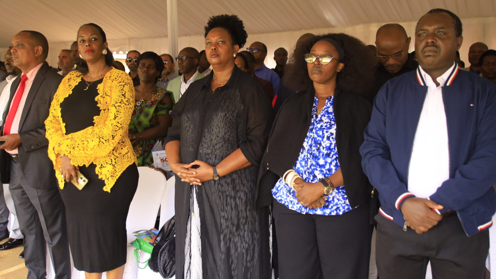 Ababyeyi barere muri Seminari Nta ya Ndera baje kwifatanya n'abana babo guhimbaza yubile