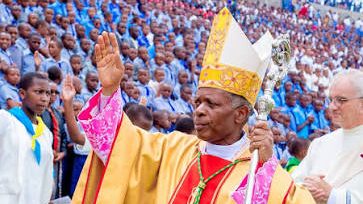 Nyuma ya Guverinoma, Umwepiskopi wa Ruhengeri yatanze ubutumwa bw’ihumure ku bagizweho ingaruka n’inkongi ya GOICO Plaza