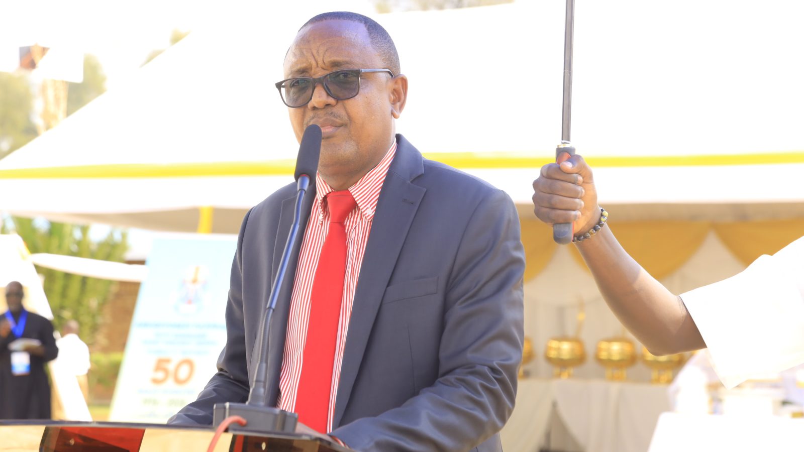 Gakuba Christian, umubyeyi uhagarariye abandi barere muri iyi Seminari Nto ya Ndera