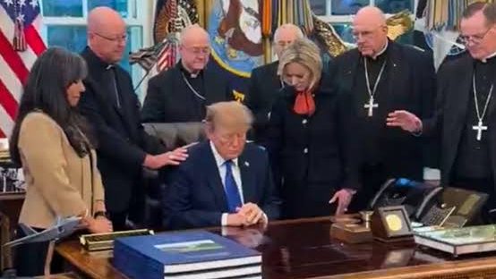 USA: Abepiskopi Gatolika basabye imbabazi nyuma yo guhura na Trump