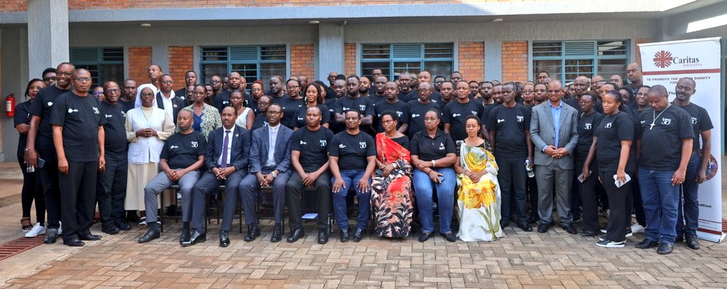 Abakozi ba Caritas Rwanda baturutse hirya no hino bitabiriye igikorwa cyo Kwibuka30