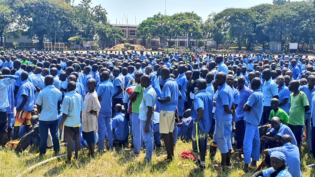 Ibihumbi by'urubyiruko rugororerwa Iwawa byishimiye kwakira Umwepiskopi
