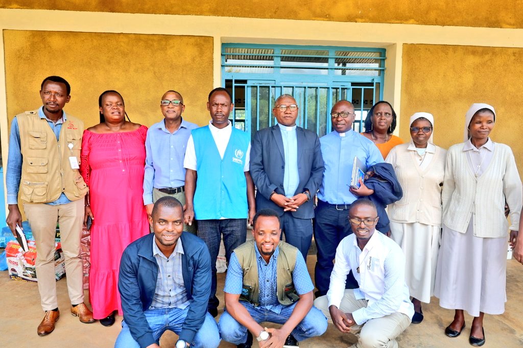 Abayobozi batandukanye bitabiriye iki gikorwa