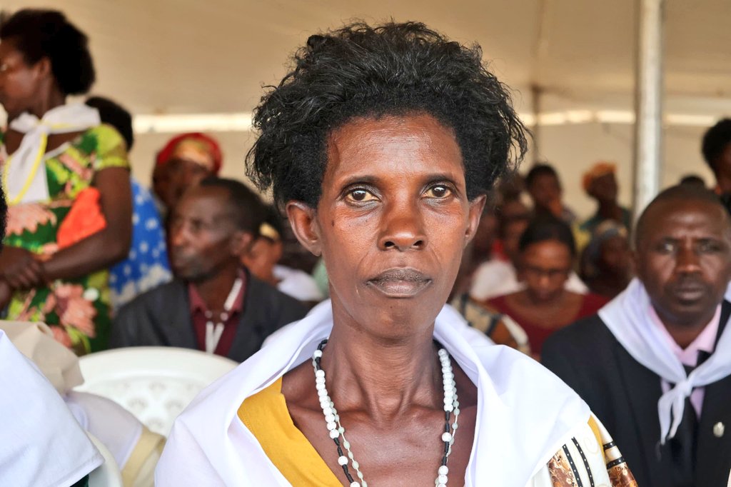 Umwuzukuru wa Gafuku mu bakristu 50 bizihije yubile ya Batisimu i Zaza mu birori bya Yubile ya Batisimu mu Rwanda