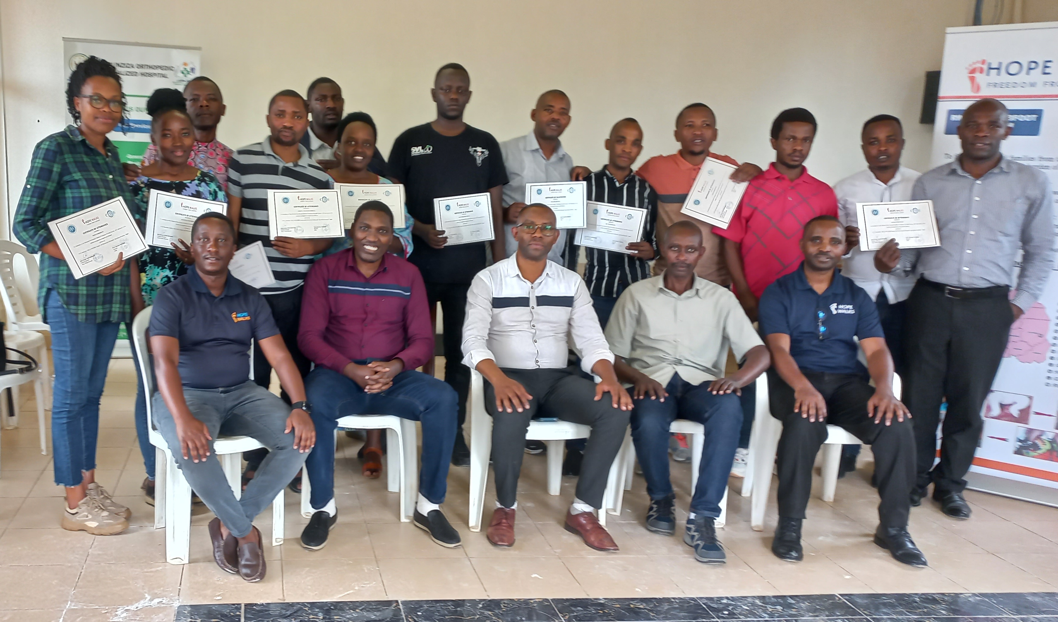 Hope Walks na UR/CEBE bahuje Imbaraga mu guhangana na Clubfoot