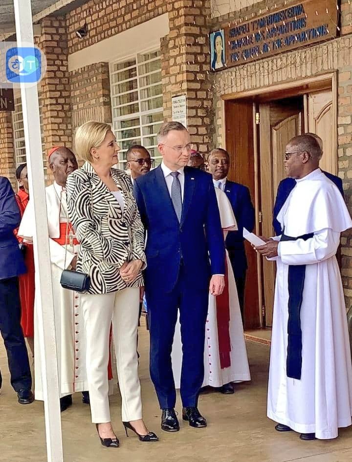 Perezida wa Polonye yasobanuriwe amateka ya Kibeho
