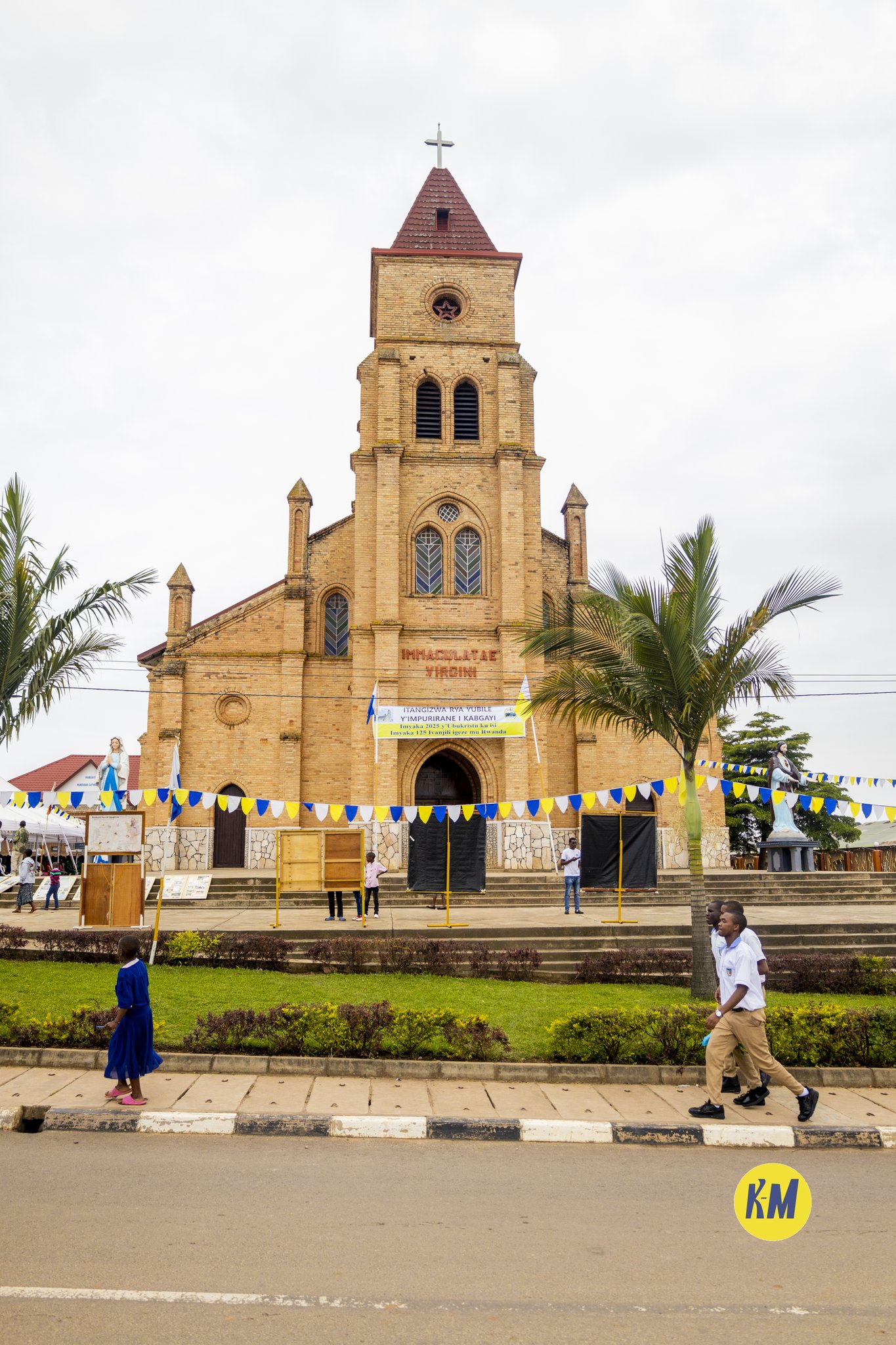 Bazilika ya Kabgayi ni yo yakiriye ibi birori