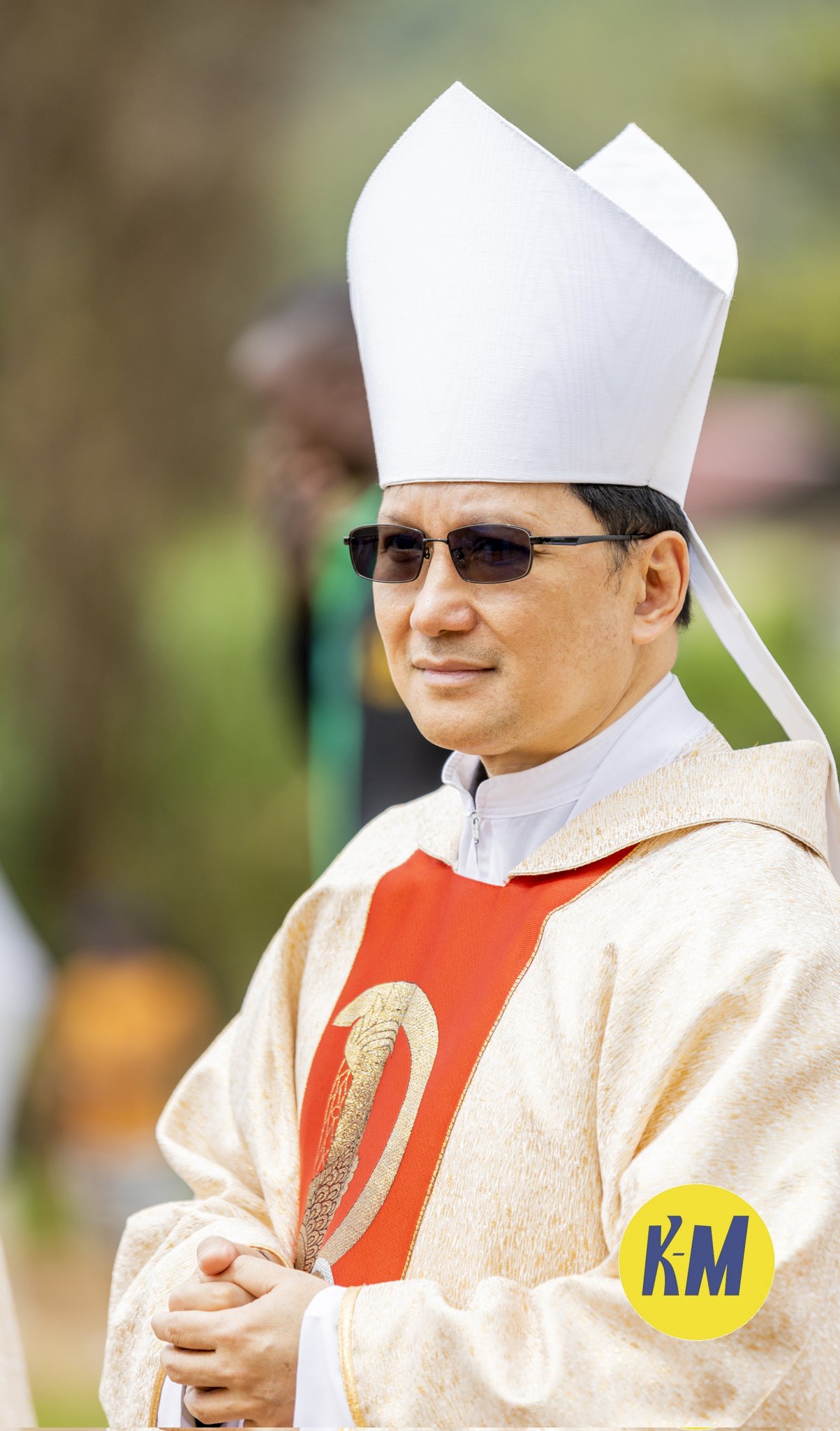 Arikiyepiskopi Arnaldo Catalan, Intumwa ya Papa mu Rwanda yitabiriye igikorwa cyo gutangiza Yubile