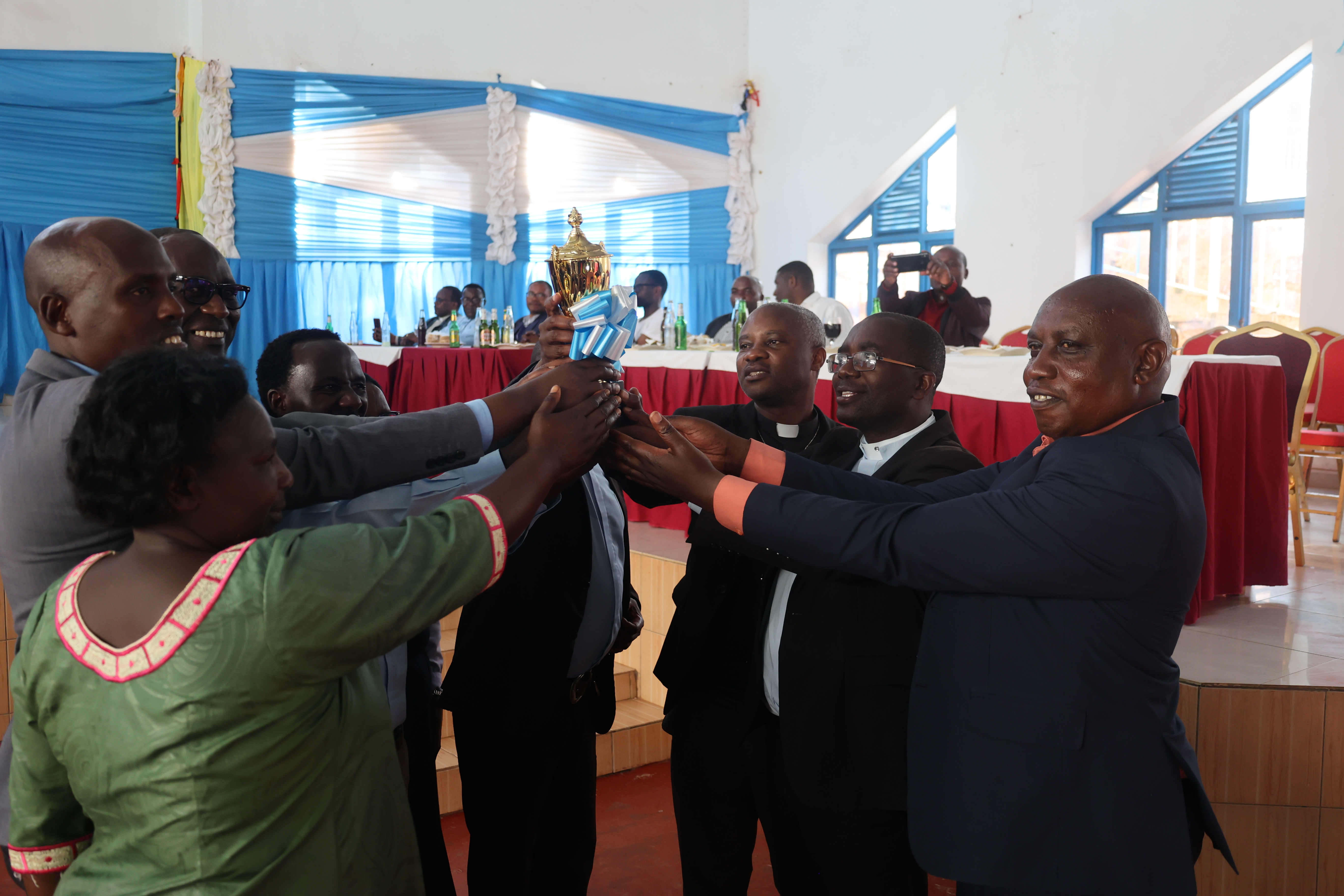 Amashuri Gatolika yo muri Nyundo yashimiye Byumba yababaye hafi mu gihe cy’ibiza