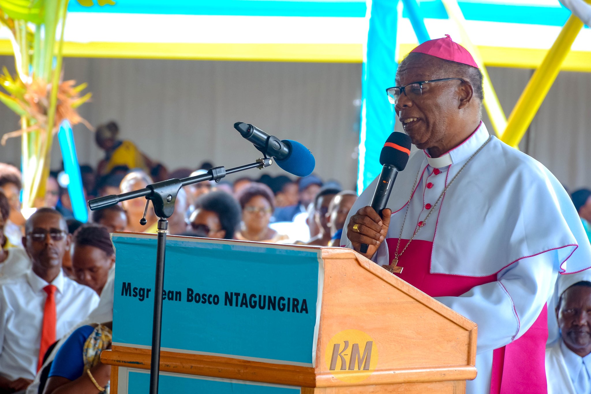 Minisitiri w'Ubutegetsi bw'Igihugu yashimiye Myr Rukamba uko yateje Imbere Diyosezi ya Butare