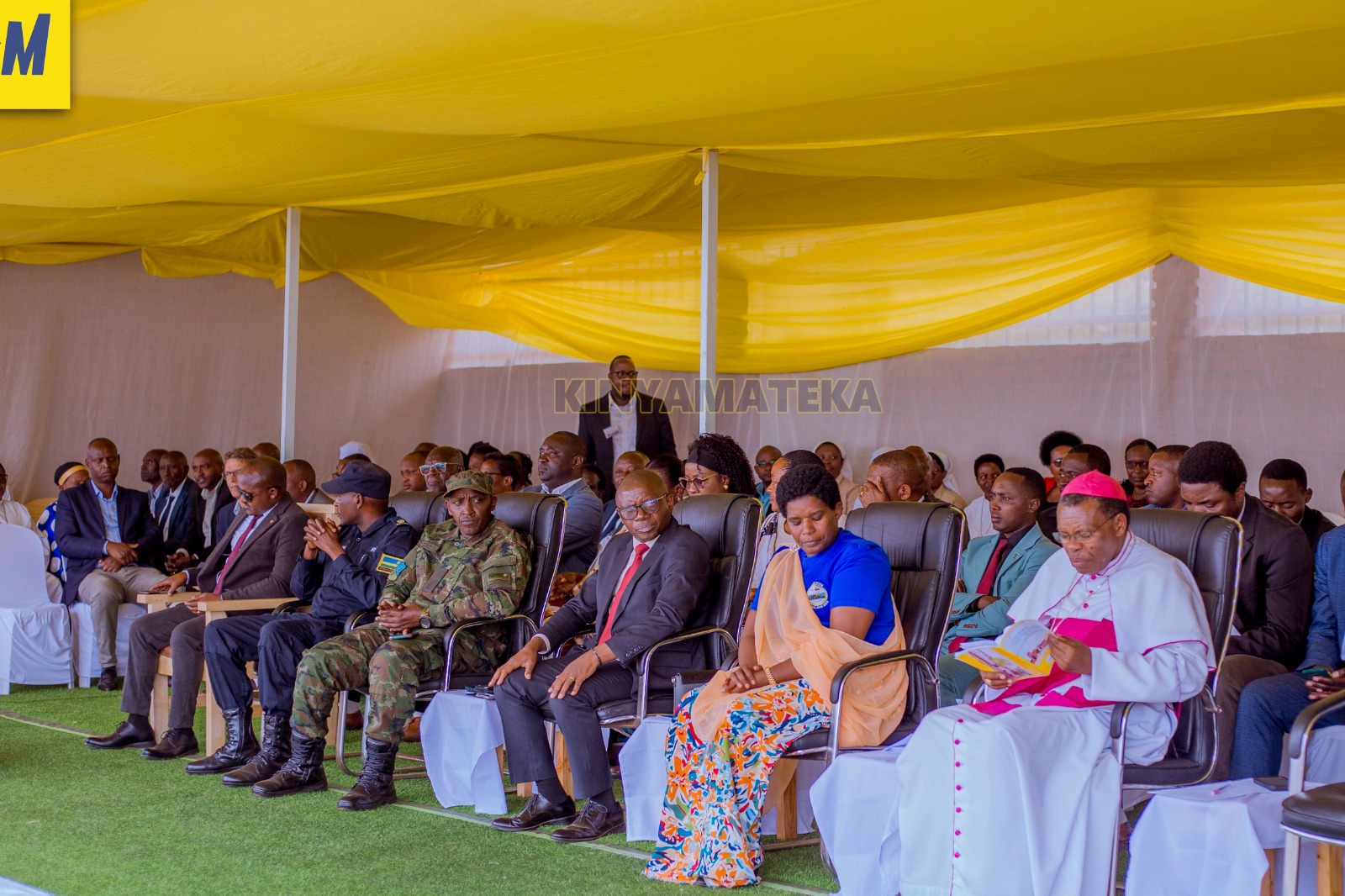 Abayobozi batandukanye bitabiriye Yubile ya Muramba