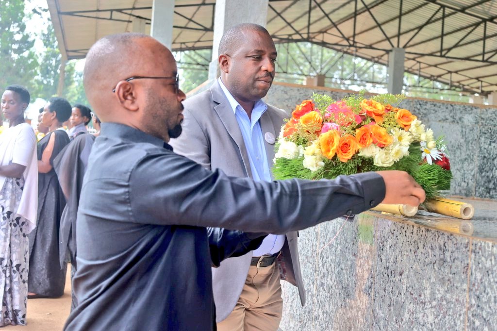Nzirabatinya Modeste, Vice Mayor Economique wa Kirehe ni we wari uhagarariye Leta muri iki gikorwa