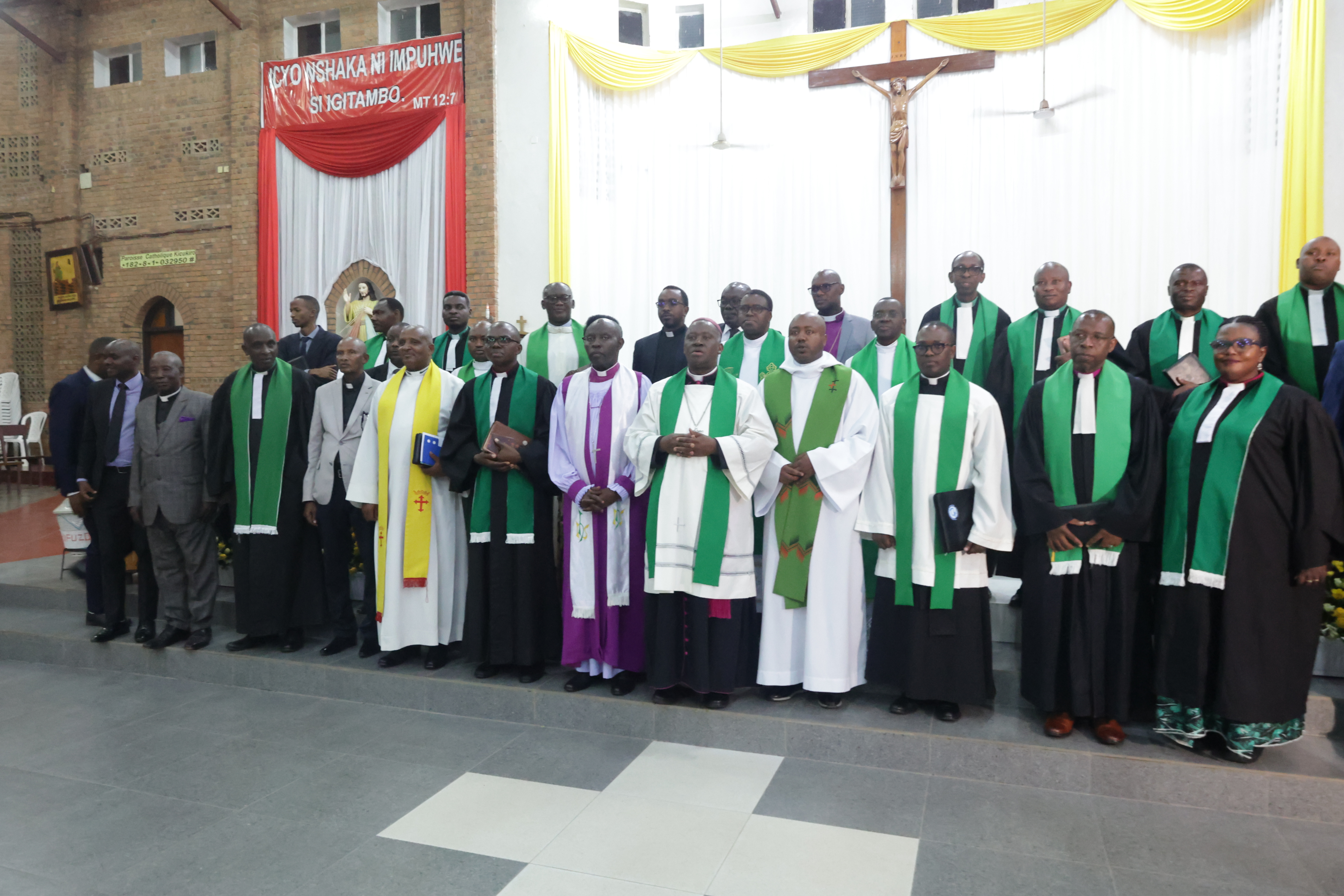 Icyumweru cyo gusabira ubumwe bw'Abakristu cyatangirijwe kuri Paruwasi Kicukiro