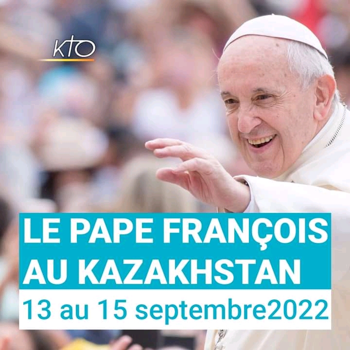 Vatikani yatangaje Ingengabihe  y’Uruzinduko rwa Papa Fransisiko  muri Kazakisitani