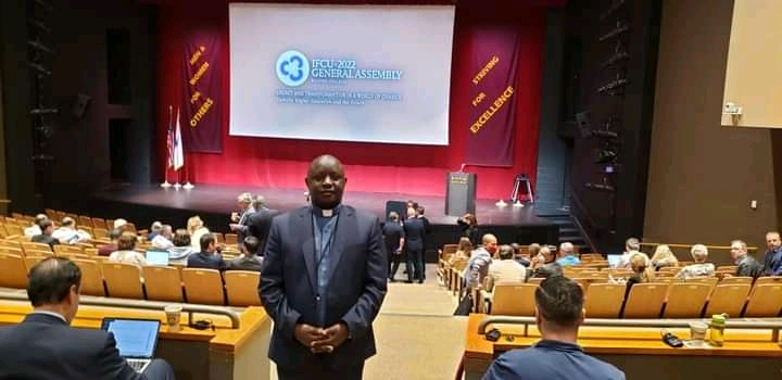 Padiri Balthazar NTIVUGURUZWA Umuyobozi wa ICK yitabiriye Ihuriro mpuzamahanga rya za Kaminuza Gatolika ku isi (IFCU)