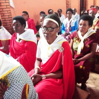 Agize Umuryango w'Umutima Mutagatifu baturutse mu madiyosezi ya Kabgayi bari bakereye Guhimbaza umunsi wabo nyuma y'imyaka ibiri bitabakundira kubera icyorezo cya Covid-19