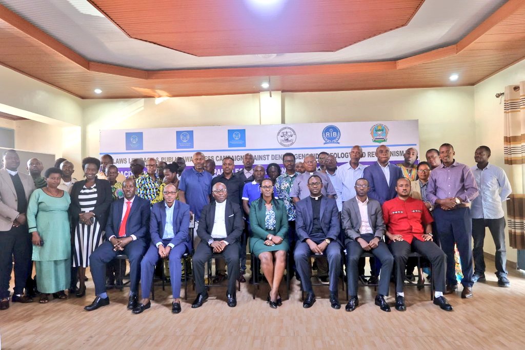 Amahugurwa yitabiriwe n'ingeri z'abantu bazagira uruhare mu bukangurambaga ku Itegeko rirebana n'ingengabitekerezo ya Jenoside n'ibyaha bifitanye isano nayo