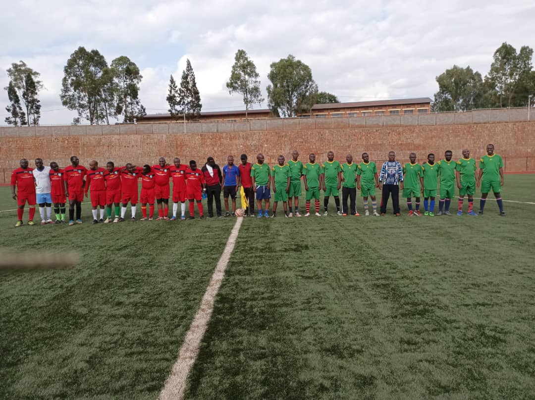 Abapadiri b'Arikidiyosezi ya Kigali bakinnye imikino ya gicuti n'aba Diyosezi ya Kibungo
