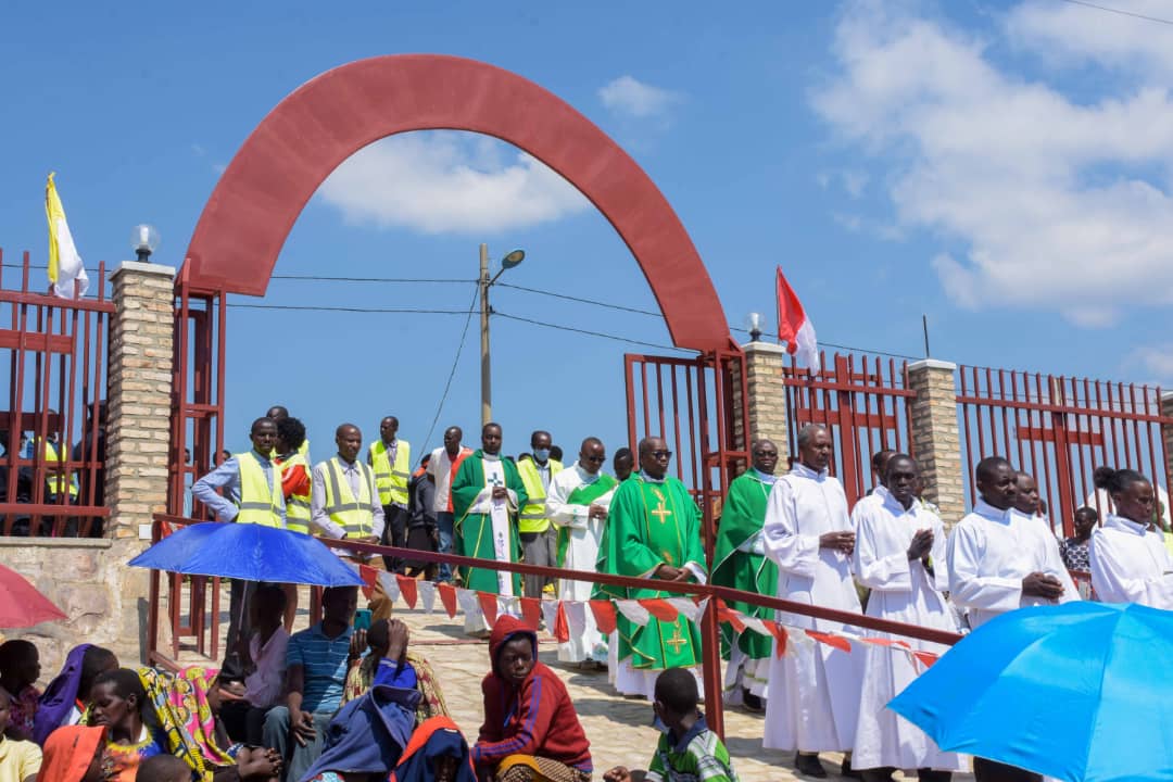 Ikibaya cy'amahoro cyatangiye kubakwa mu rwego rwo gufasha abagana Ruhango gusengera ahantu hatekanye