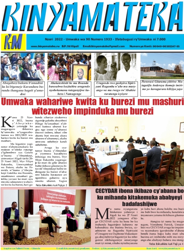 Kinyamateka Numero 1933 Nzeri 2022