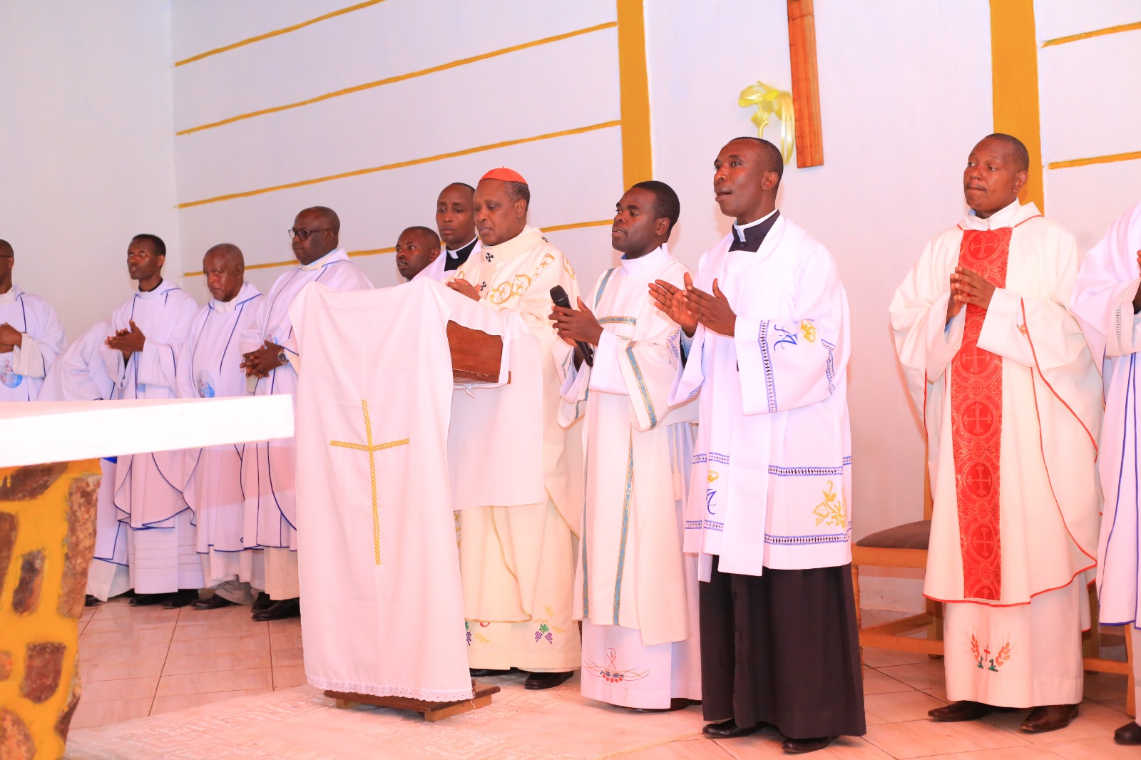 Antoni Karidinali Kambanda yafunguye ku mugaragaro Shapeli nshya ya TTC Zaza