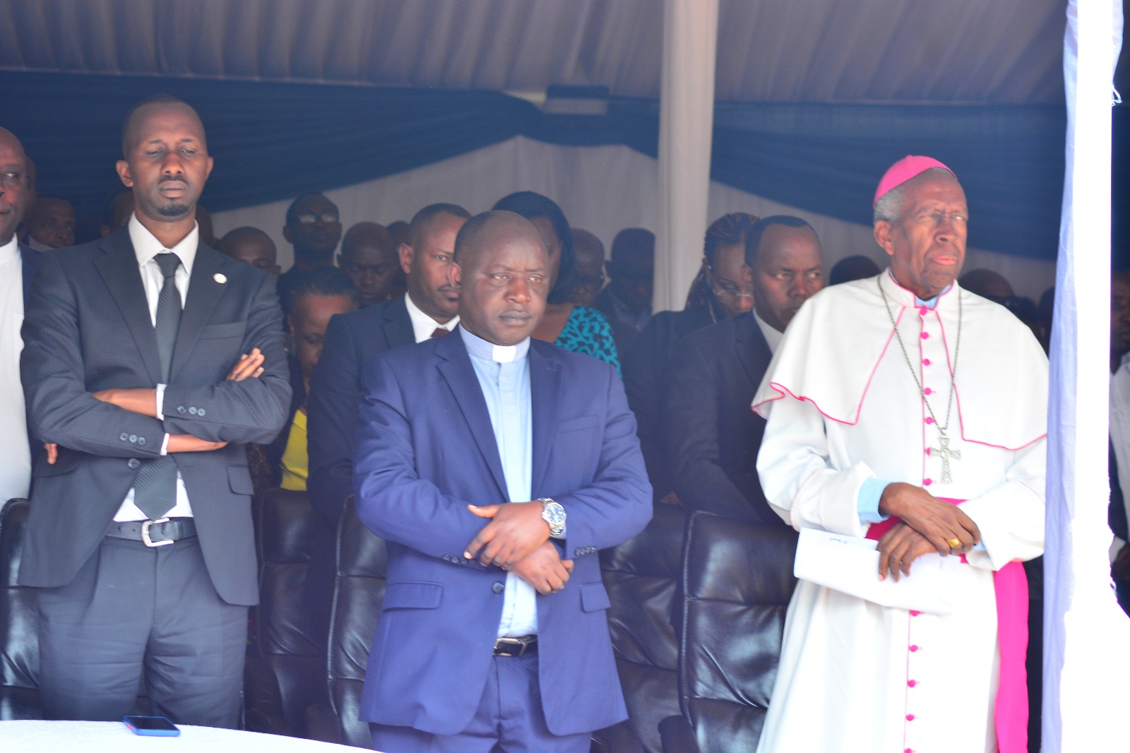 Diyosezi ya Kabgayi yifatanyije n'abatuye mu karere ka Muhanga kwibuka abazize Jenocide yakorewe Abatutsi 1994