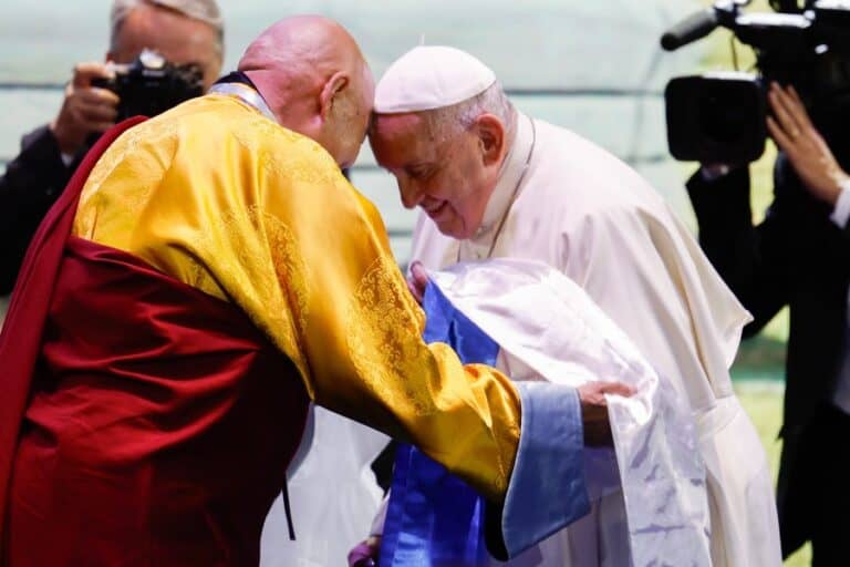 Mongolia: Abakuru b’Amadini n’Amatorero bashimiye Papa Fransisiko wabibukije isano n’icyerekezo bahuriyeho mu guteza imbere muntu