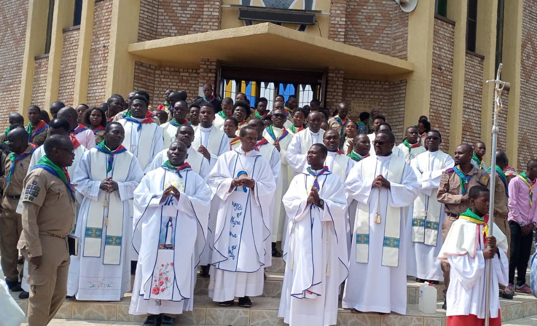 Abasaveri batangiriye umwaka w'ubutumwa i Kibeho