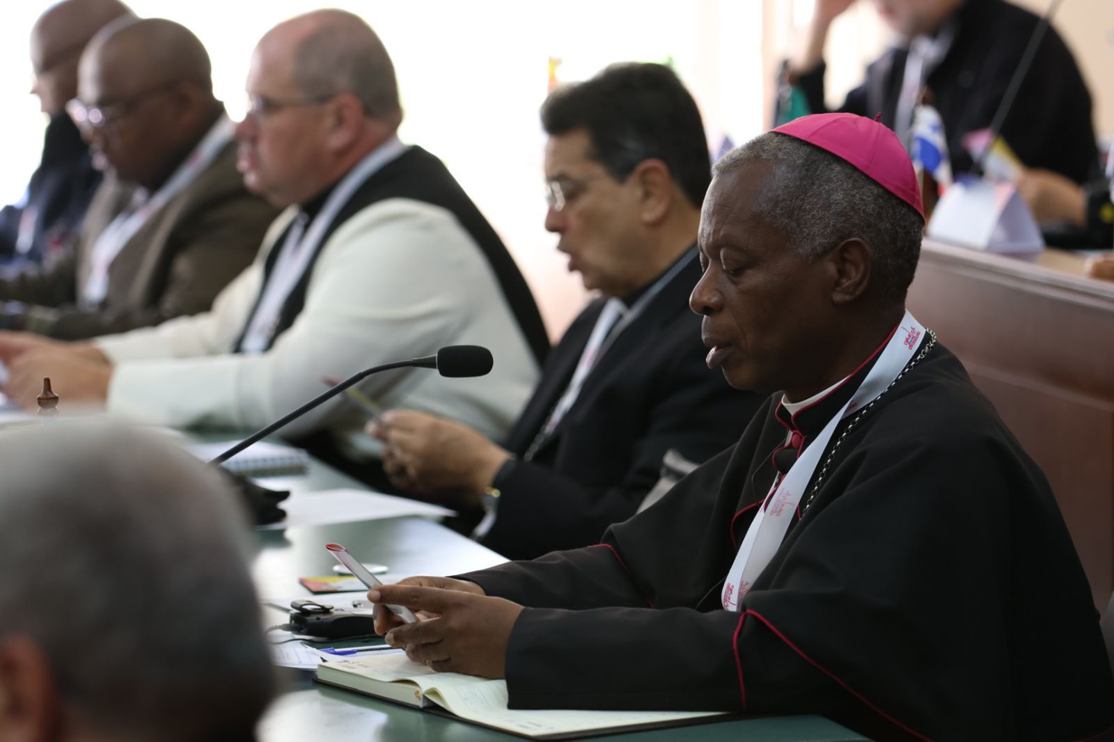 Myr Visenti Harolimana yitabiriye Inama itegura Ikoraniro ry'Ukarisitiya rizabera muri Equateur