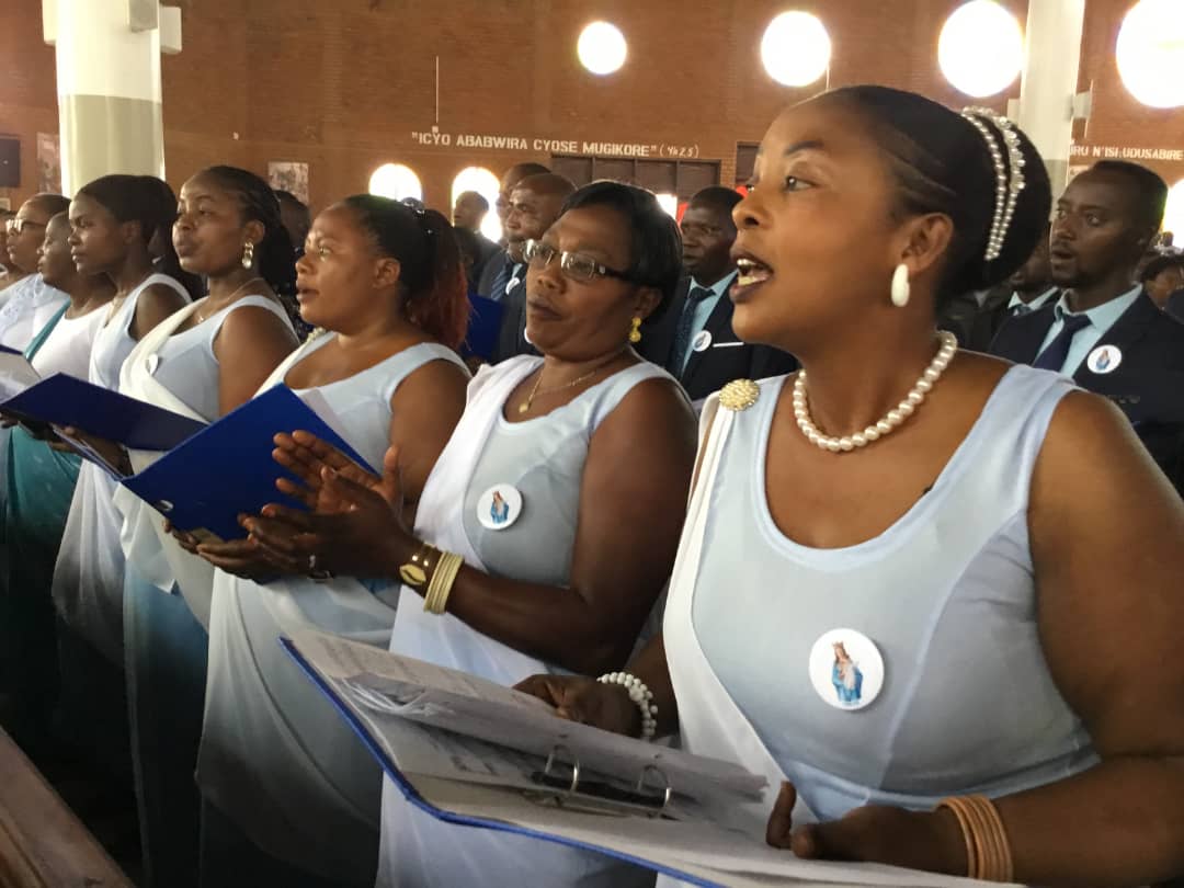 Korali Marie Reine yunze mu ry'Umwepiskopi wa Cyangugu mu gutabariza umuryango