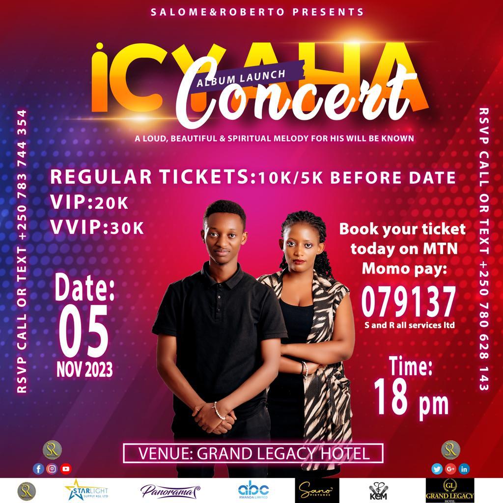 Itsinda Salome & Roberto bagiye kumurika Album yabo ya mbere yitwa ICYAHA.