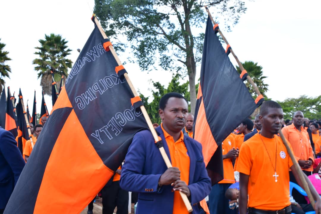 Abagize umuryango Kolping Rwanda mu rugendo nyobokamana I Kibeho