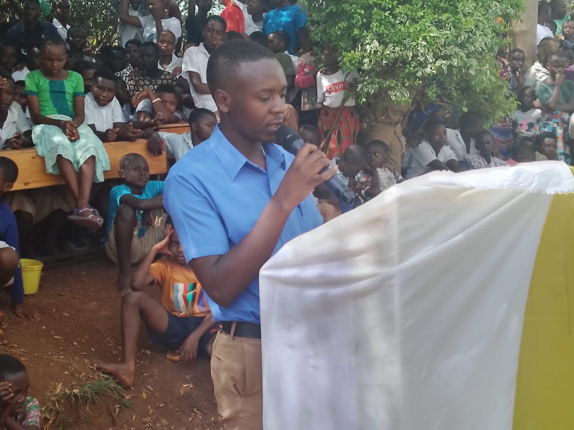 Rutagengwa Germain, Umunyeshuri uhagarariye abandi