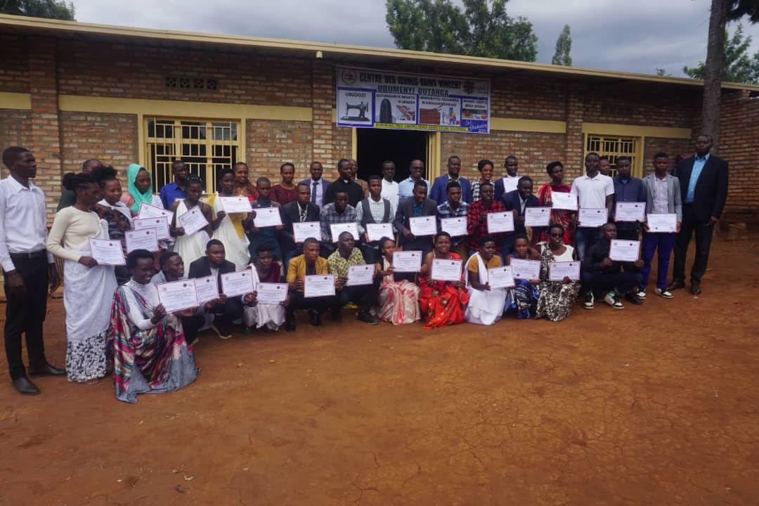 Centre des Jeunes Saint Vincent Save yatanze impamyabumenyi ku nshuro ya gatatu