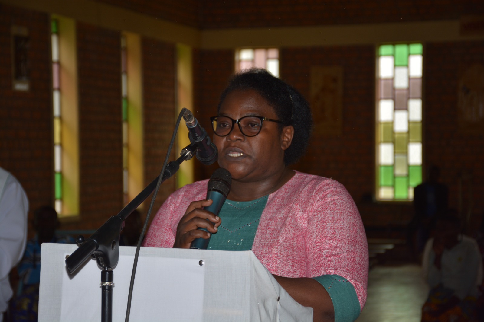 Dr Violette Ayingeneye umuyobozi w'Ibitaro bya Kibuye