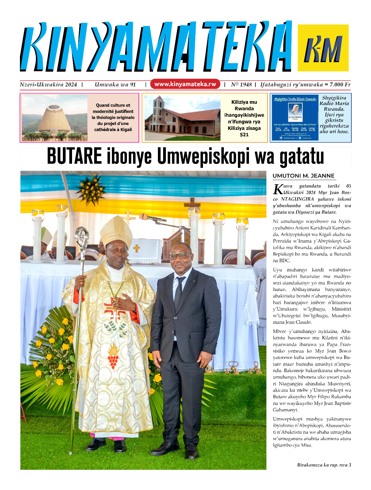 Kinyamateka Numero 1948 Ukwakira 2024