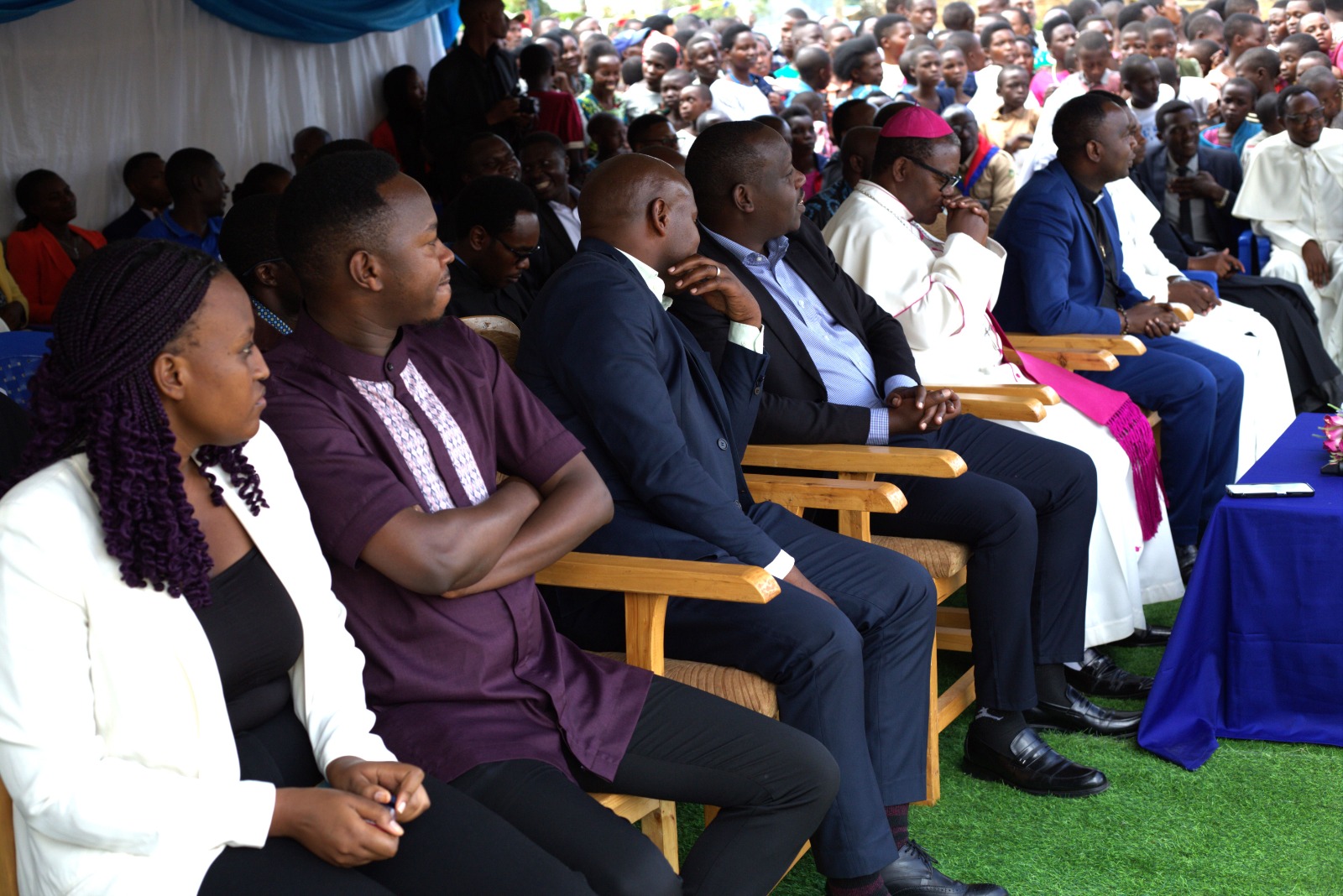 Abashyitsi batandukanye bitabiriye ibi birori