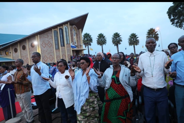 Abakristu bishimiye kongera guhimbariza hamwe Asomusiyo i Kibeho Nyuma y'igihe bidakunda kubera icyorezo cya Covid-19