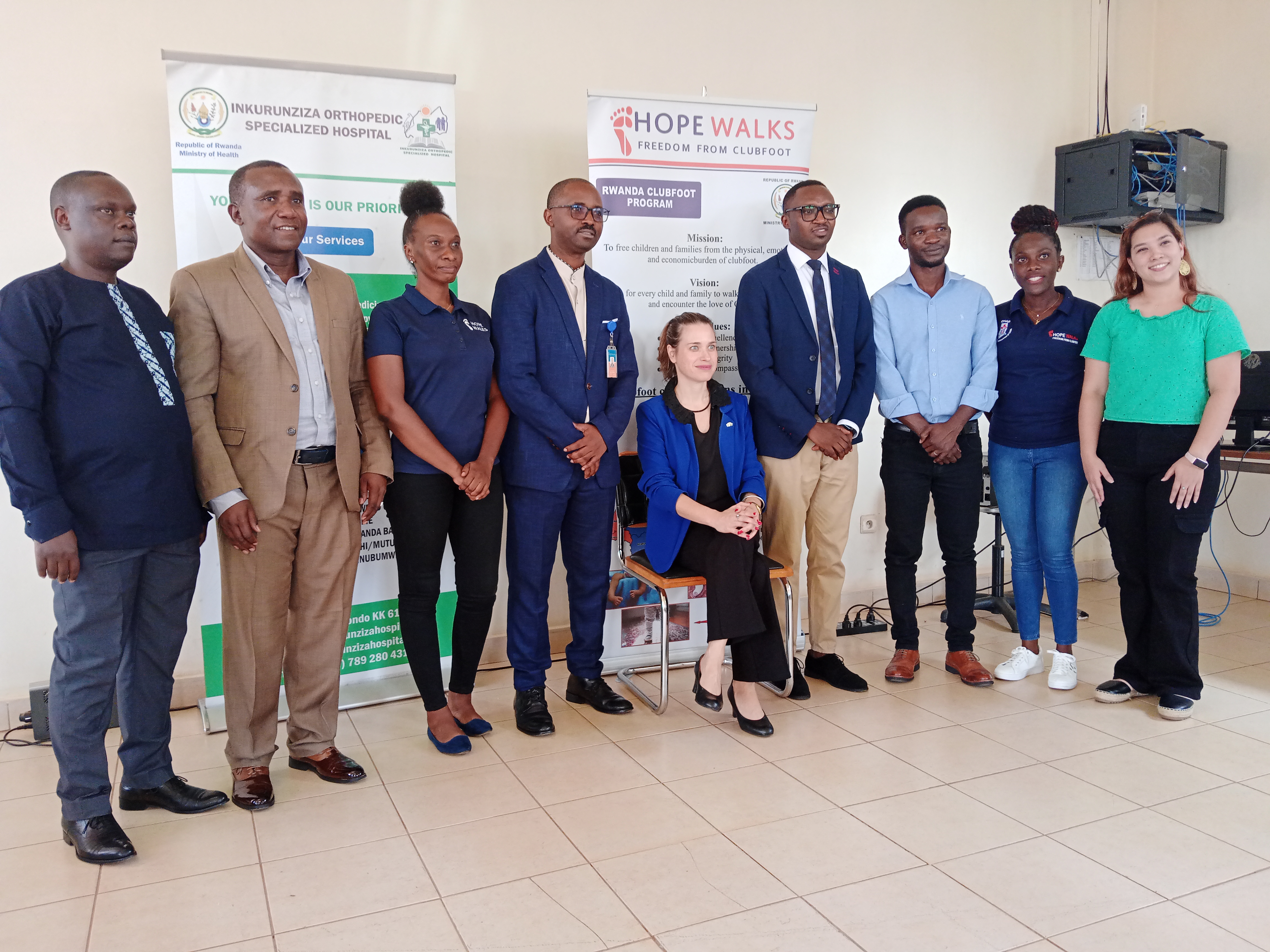 Ambasaderi wa Israheli mu Rwanda yashimye umusanzu wa Hope Walks- Rwanda mu kuvura abana bavukanye ubumuga bw’ibirenge(Clubfoot)