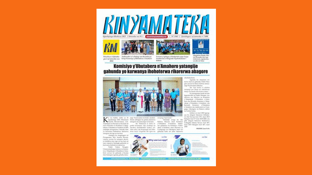 Kinyamateka Numero 1943 Ugushyingo - Ukuboza 2023