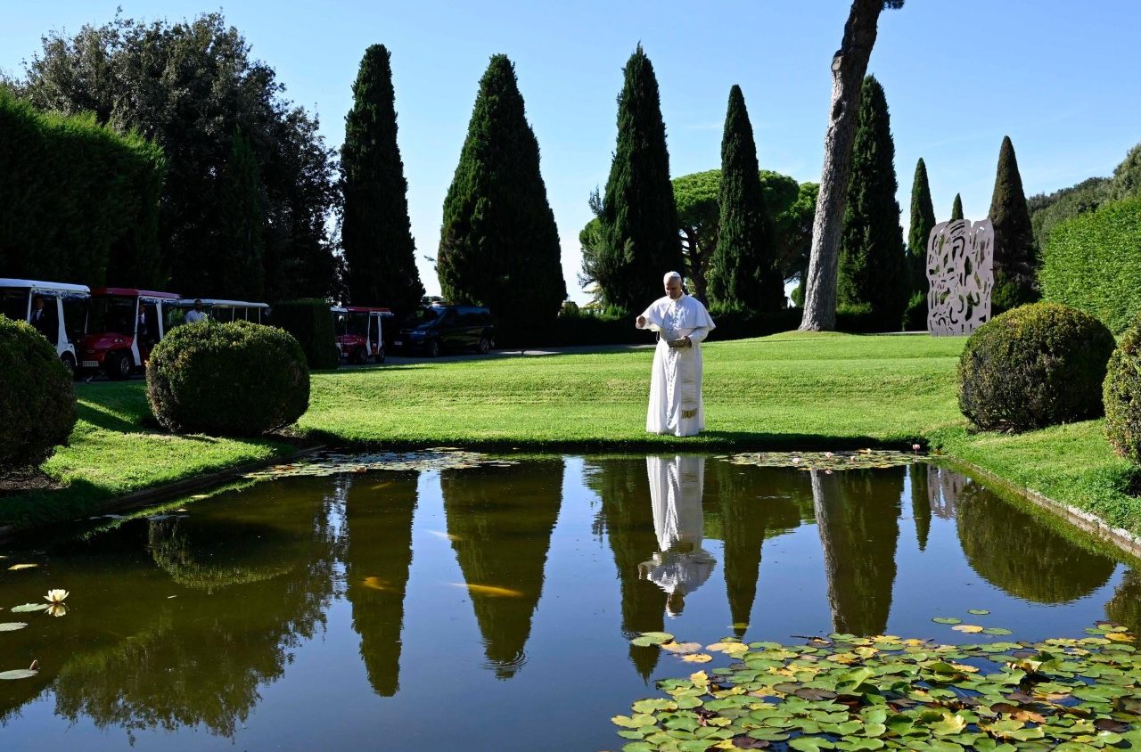 Abaturage ba Castel Gandolfo bishimiye kwakira Papa Leo XIV mu mpeshyi