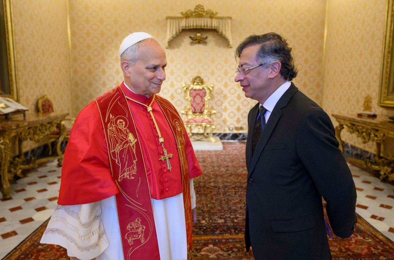 Papa Leo XIV yakiriye Perezida wa Colombia baganira ku mahoro, ubwiyunge n'ibibazo byugarije akarere