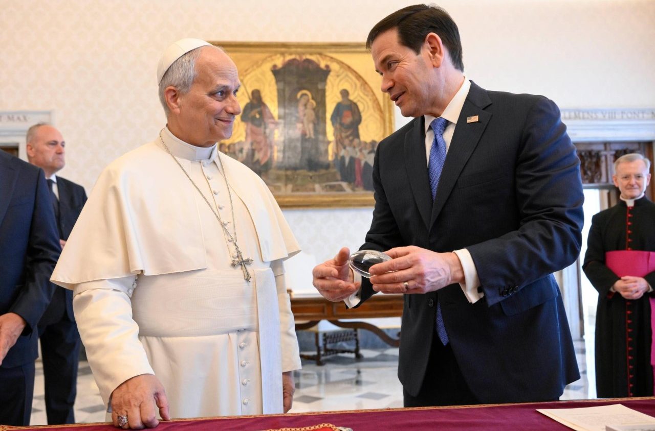 Papa Leo XIV yakiriye Marco Rubio baganira ku mubano wa Amerika na Vatikani umaze igihe utameze neza