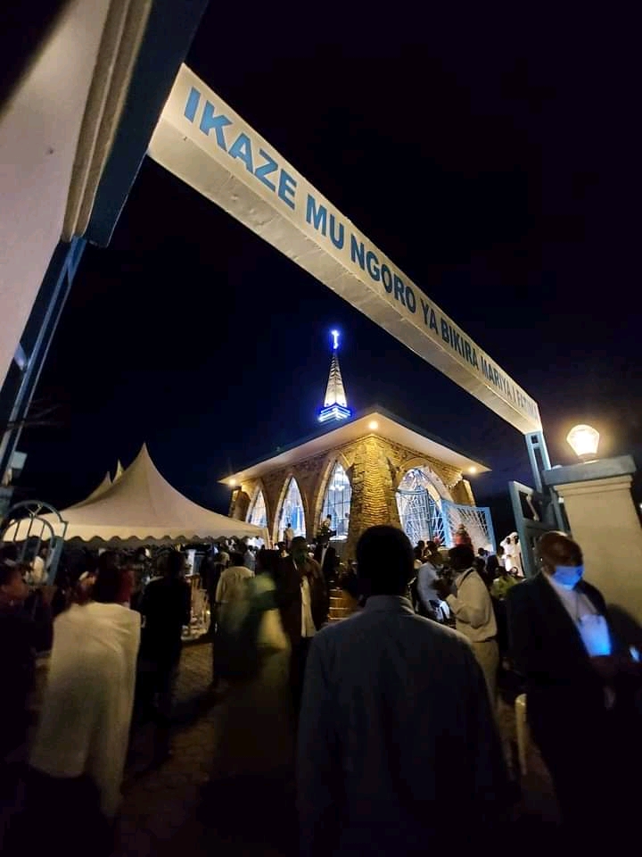Diyosezi ya Kabgayi yavuguruye ingoro ya Bikira Mariya wa Fatima yitegeye umujyi wa Muhanga