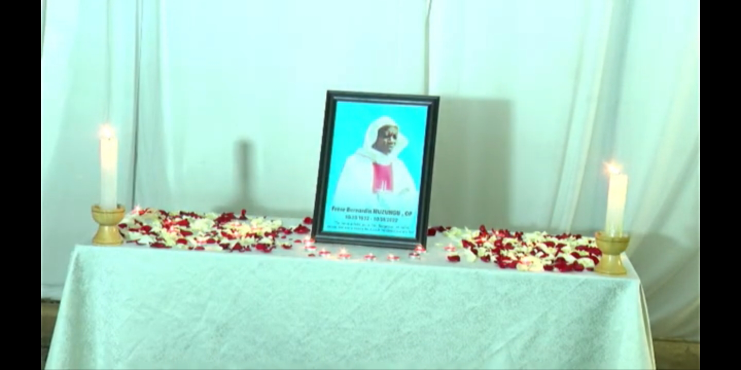 Igikorwa cyo guhimbaza ubuzima bwa Padiri Muzungu Bernardin Cyabereye mu rugo rw'Abadominikani ku Kacyiru