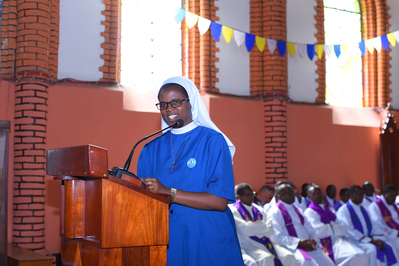 Soeur Veronique Uwamariya yavuze ubuzima bwa MAMA Colette Nyirahategekimana mu gihe cy'uburwayi bwe.