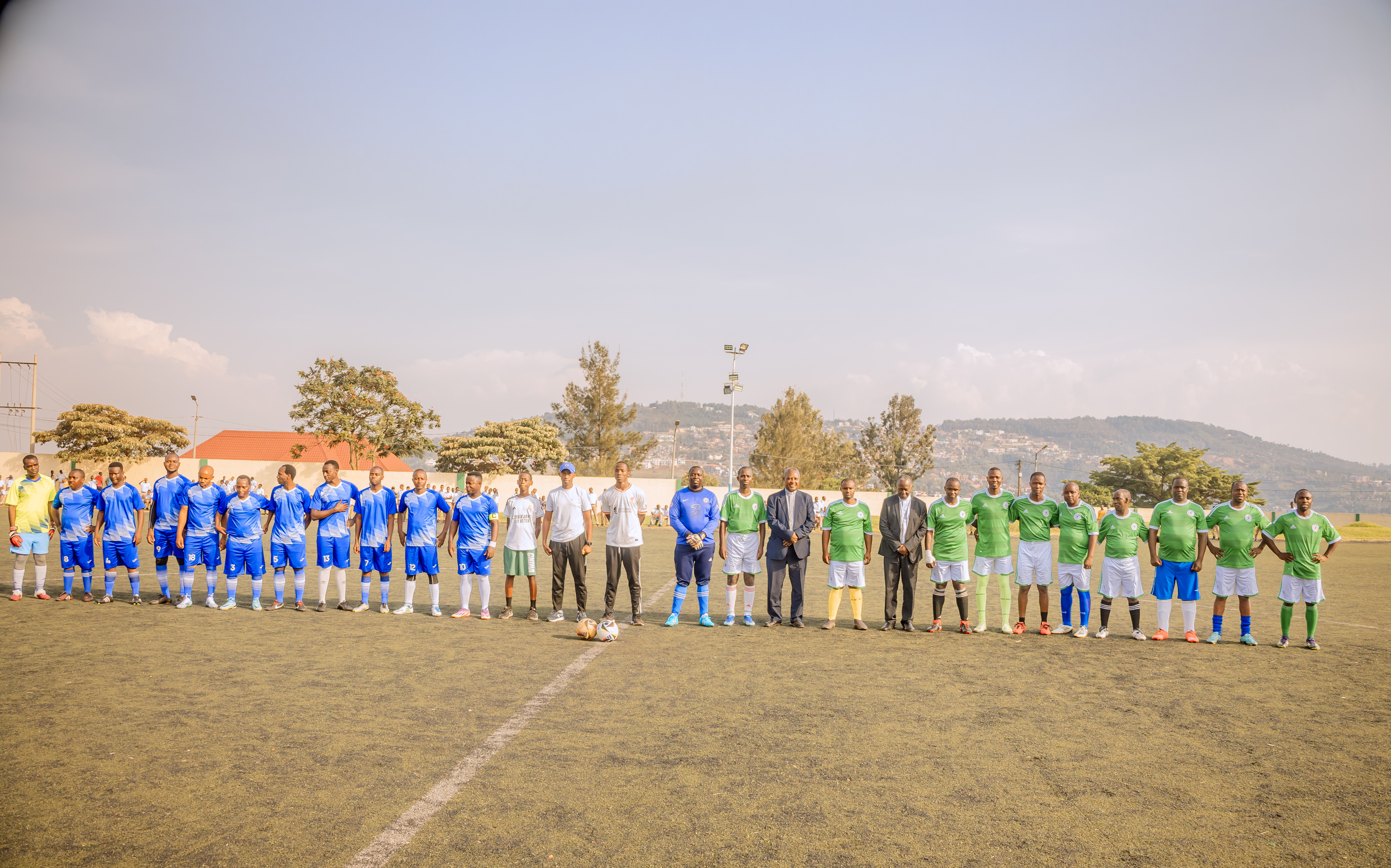 Abapadiri ba Butare na Kigali bahuriye mu mikino yo gushimangira ubuvandimwe
